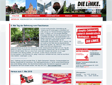 Tablet Screenshot of dielinke-steglitz-zehlendorf.de